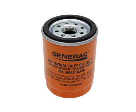 Generac Generator Part - 070185ES - OIL FLTR 90LOGO ORNG PRE-BOX