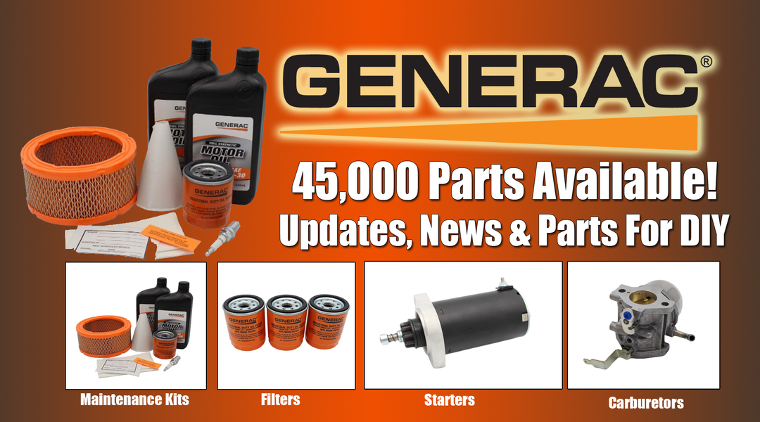 Generac Generators Parts & Service Lowest Prices, Low Shipping Gen