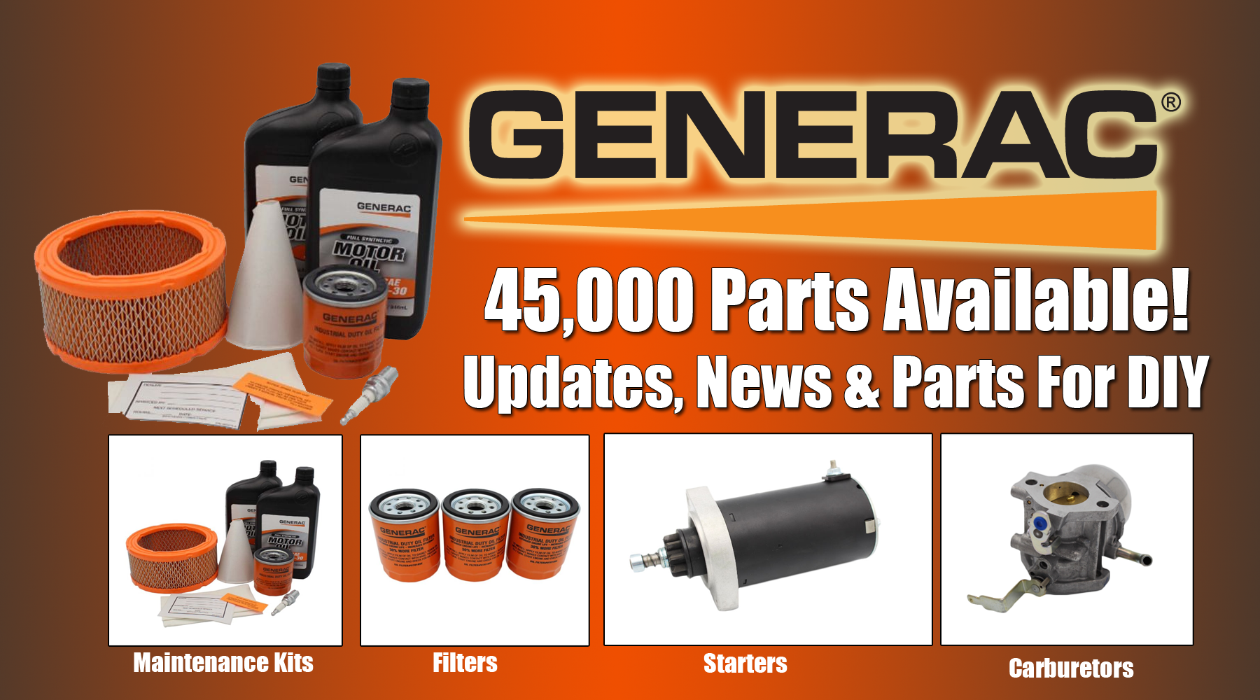 Generac Generators Parts & Service - Lowest Prices, Low Shipping – Gen ...