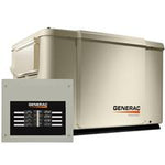 Model: 6998 - 7.5/6 KW AIR COOLED STANDBY GENERATOR STEEL ENCLOSURE 8 CIRCUIT LC